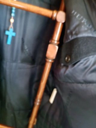 Abrigo Burberry London Azul Marino Talla XL