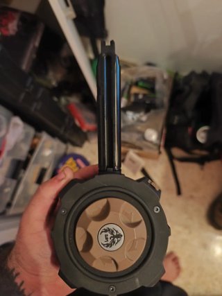 Cargador Tambor Glock HFC airsoft