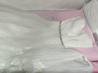 Hermoso Vestido de Novia Blanco roto