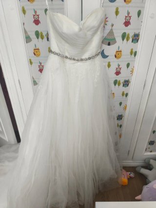 Hermoso Vestido de Novia Blanco roto