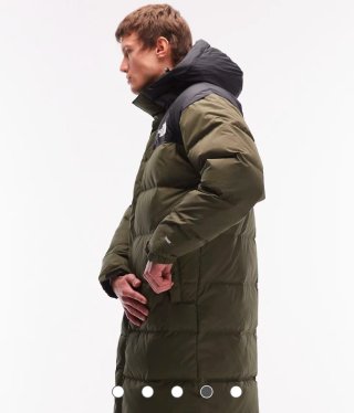 Chaqueta The North Face Negra y Verde