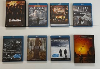 Pack 8 Películas Blu-ray y DVD Vol.1