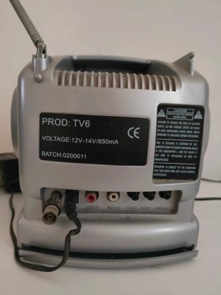 Mini TV Maxell con Radio