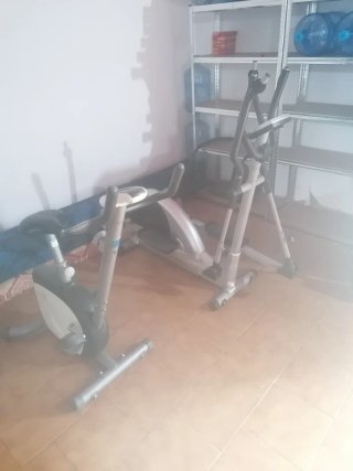 Bicicleta Elíptica y Estática