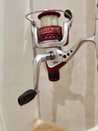Caña de pesca telescópica y carrete