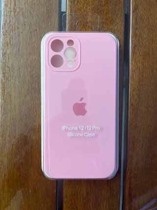 Cover iPhone 12 Pro Rosa Silicone