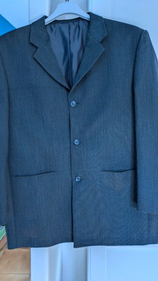 Chaqueta de traje hombre azul oscuro