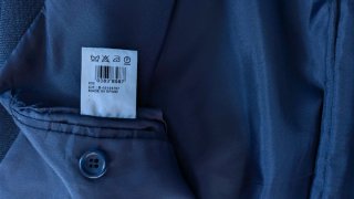 Chaqueta de traje hombre azul oscuro