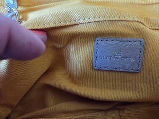 Bolso Gloria Ortiz lentejuelas rayas