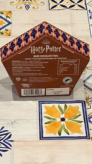 Caja Original Rana Chocolate Harry Potter