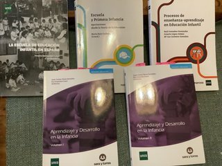 Lote Libros UNED Educación Infantil