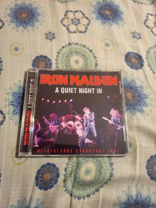 Iron Maiden A Quiet Night In CD rare live 1981