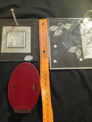 Set 4 Quadretti Sacri Creazioni Argento