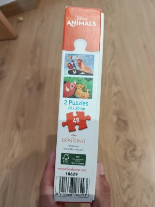 Puzzle El Rey León 2 Puzzles 48 Piezas