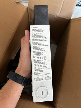 Regulador Carga Solar Schneider Electric C60 (60A)