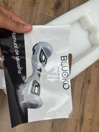 Hoverboard Blanco Bluoko