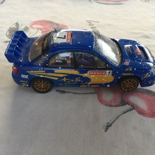 Scalextric Subaru Rally Coche Modelo