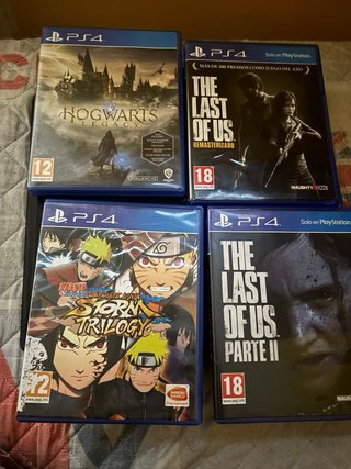 Ps4 + 4 Juegos