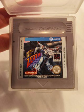 Battle Unit Zeoth Game Boy Original Jaleco