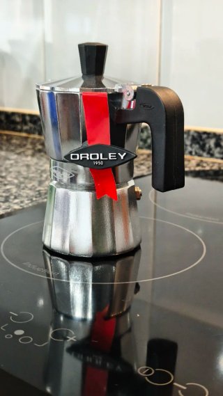 Cafetera Italiana Oroley 1 Vitrocerámica