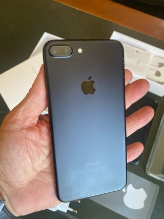 iPhone 7 PLUS 128 gb, Negro Apple completo