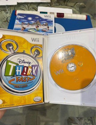 Juego Wii Disney Think Fast (Trivia)
