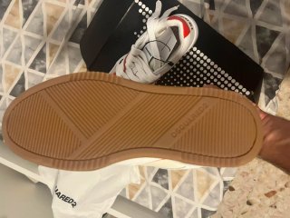 Zapatillas DSQUARED2 Blancas y Rojas