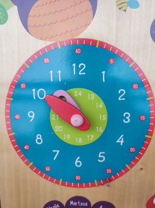 Reloj Calendario Eurekakids Euskera