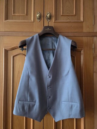 Traje azul Enzo Romano