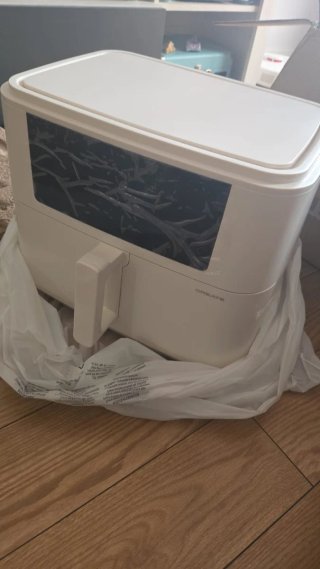 Freidora de aire blanca