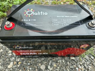 Batería Litio 100Ah 12.8V Bluetooth,inversor 4000W