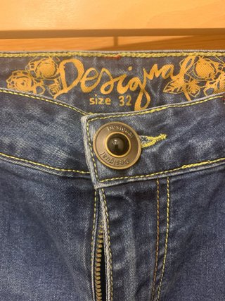 Vaqueros Desigual Azules. Talla32