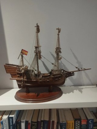 Maqueta Barco Velero Madera