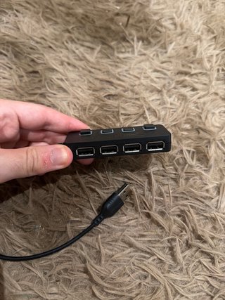 Hub USB Sabrent 4 Puertos con Interruptores
