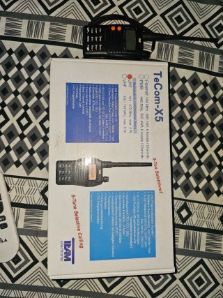 Emisora TeCom-X5 VHF/UHF