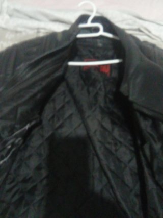 2 Chaquetas Cuero Moto Hombre Negra