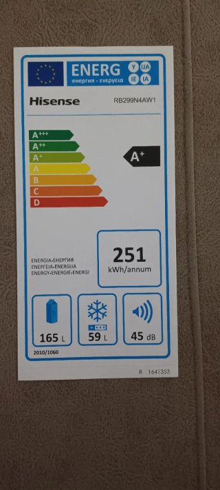 Frigorífico Hisense Combi Congelador
