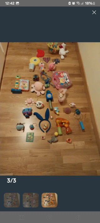 Lote de juguetes variados