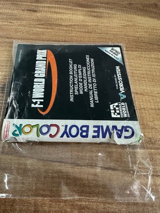 F-1 World Grand Prix Game Boy Color