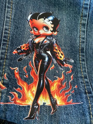 Chaqueta vaquera Betty Boop