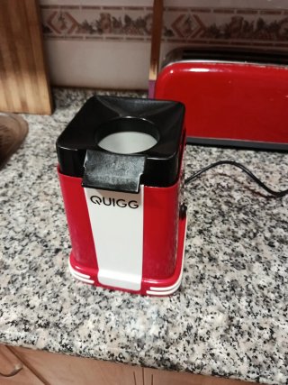 Máquina de Palomitas Quigg Roja