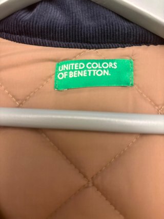 Chaqueta Benetton acolchada chico. talla 2XL