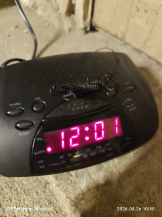Radio despertador Casio PF-80 vintage
