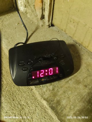 Radio despertador Casio PF-80 vintage