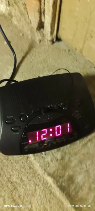Radio despertador Casio PF-80 vintage
