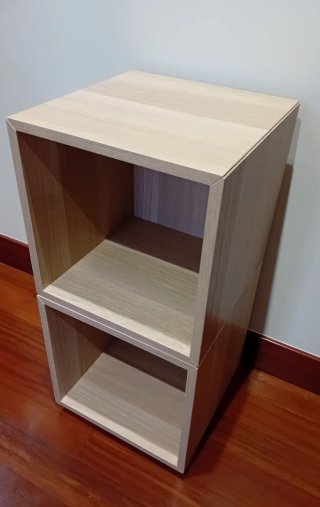 2 Cubos Eket Ikea Madera