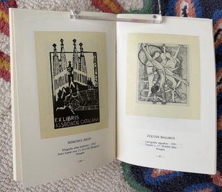 L'esport l'ex-libris:Catàleg Concurs Internacional