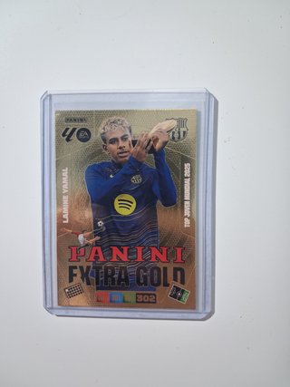 Panini Lamine Yamal Extra Gold + Míticos