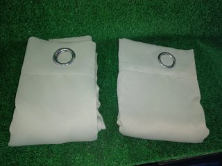 Cortinas opacas verdes