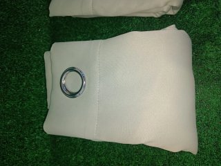 Cortinas opacas verdes
